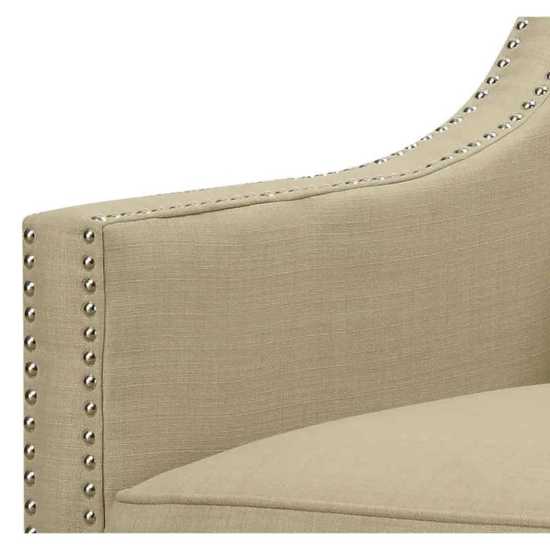 Erica 497 Chair W/Chrome Nails Heirloom Natural (ISTA 3)