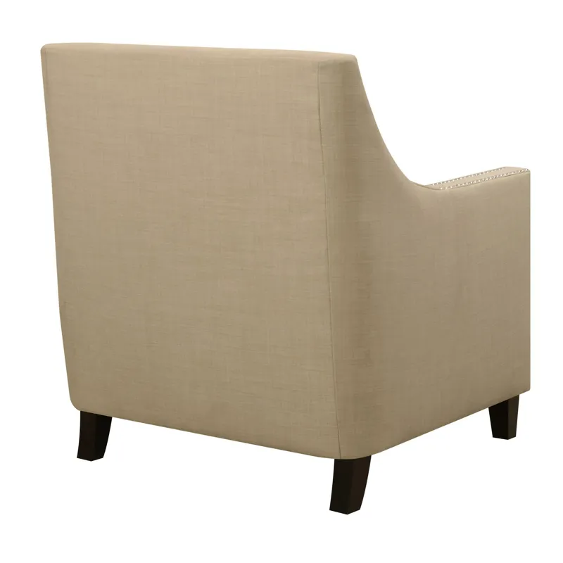 Erica 497 Chair W/Chrome Nails Heirloom Natural (ISTA 3)