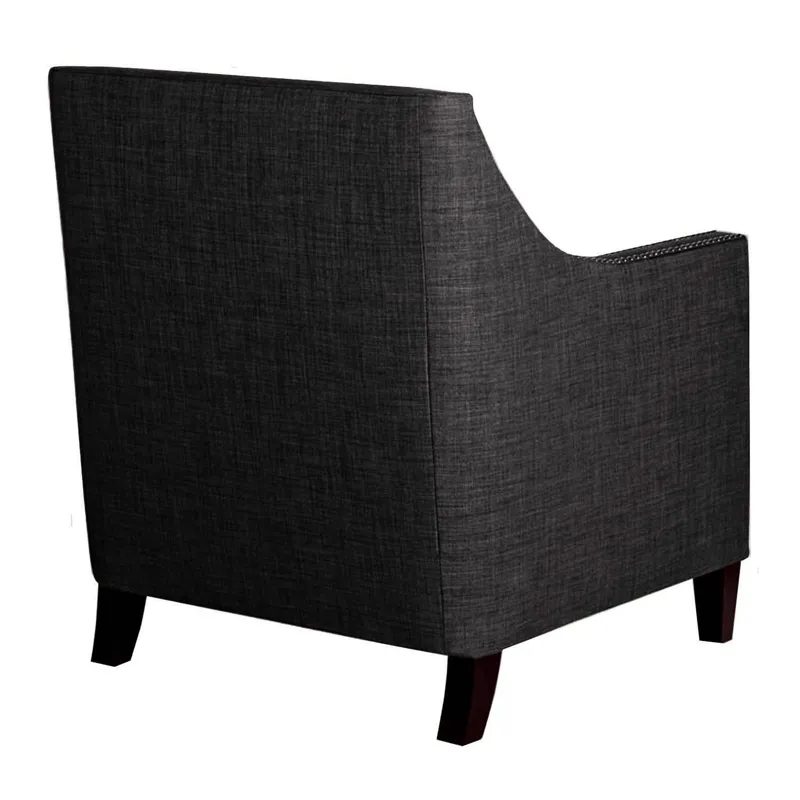 Erica 497 Chair W/Chrome Nails Heirloom Charcoal