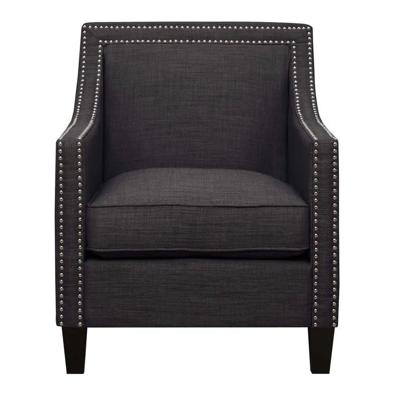 Erica 497 Chair W/Chrome Nails Heirloom Charcoal