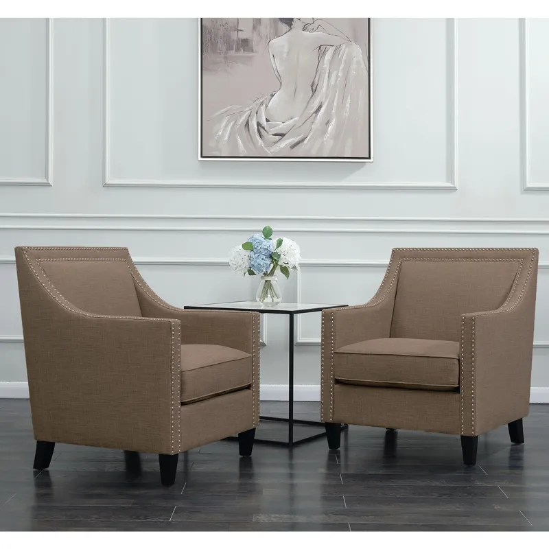 Erica 497 Chair W/Chrome Nails Heirloom Smoke (ISTA 3)