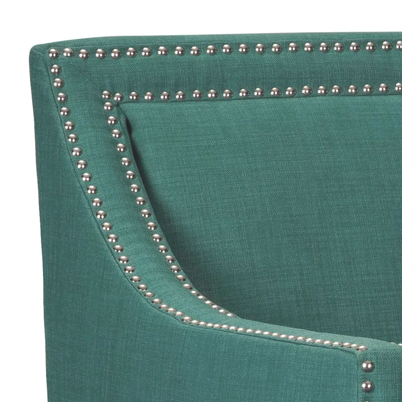Erica 497 Chair W/Chrome Nails Heirloom Aqua/Teal