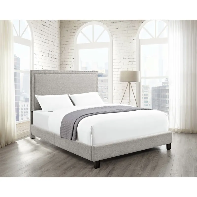 Erica Full Bed in Heirloom Grey