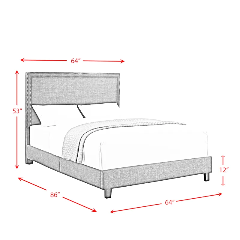 Erica Queen Bed in Heirloom Blue