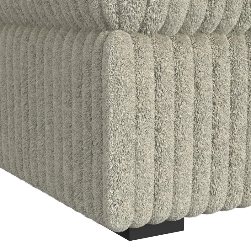 Esprit Modular Ottoman in Grand Cord Beige