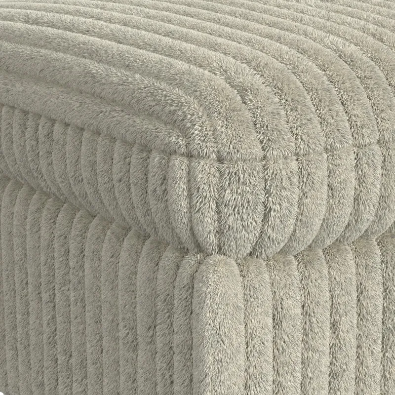 Esprit Modular Ottoman in Grand Cord Beige
