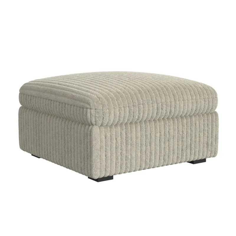 Esprit Modular Ottoman in Grand Cord Beige