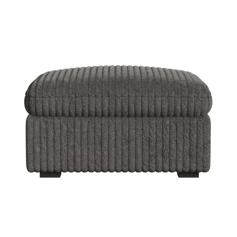 Esprit Modular Ottoman in Grand Cord Charcoal