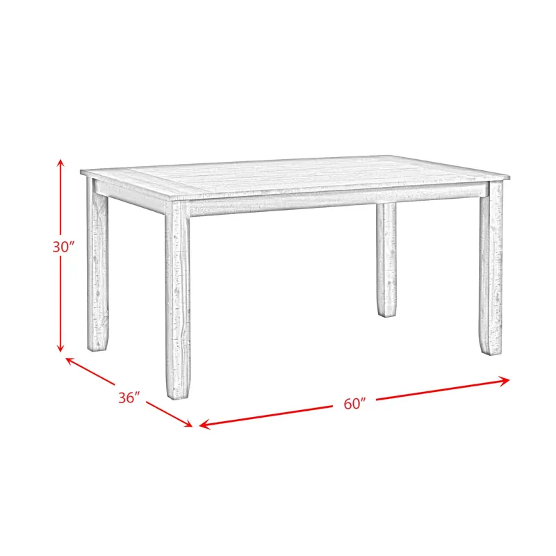 Everett 6PC Dining Set (Table + 4 Chairs + Bench) in Brown Acacia