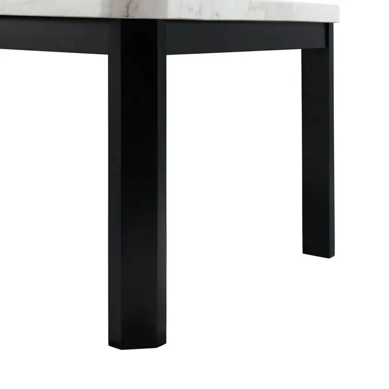 Francesca White Standard Height Dining Table