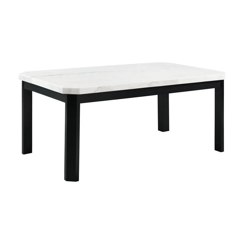 Francesca White Standard Height Dining Table