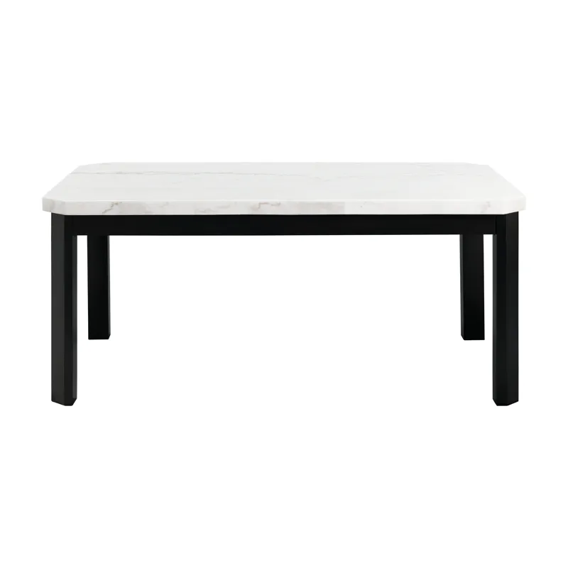 Francesca White Standard Height Dining Table