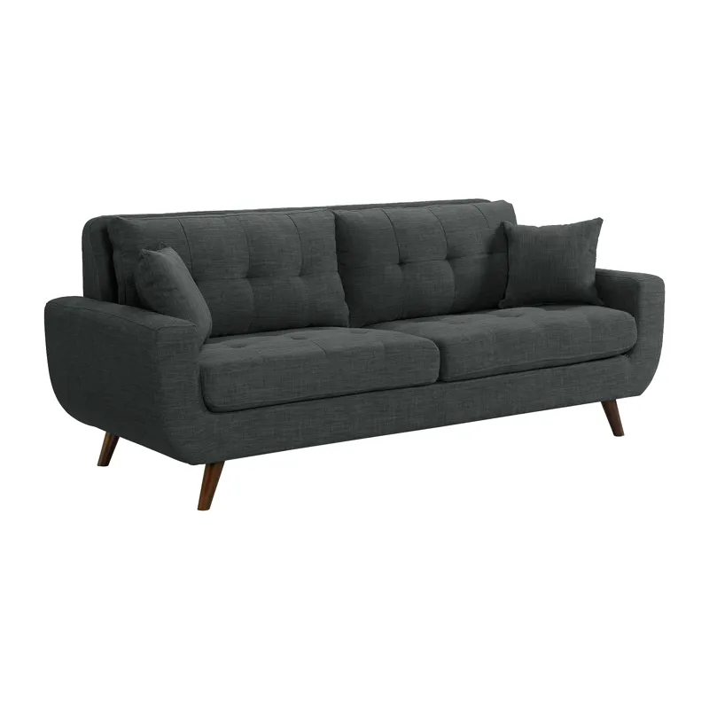 Freeport Sofa W/2 Pillows Heirloom Charcoal