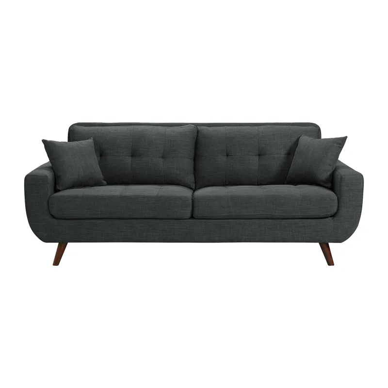 Freeport Sofa W/2 Pillows Heirloom Charcoal