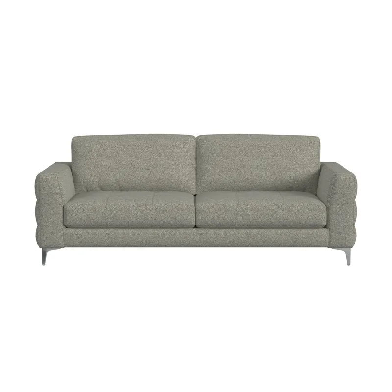 Fuji Sofa in Furiosa Taupe with Metal Legs