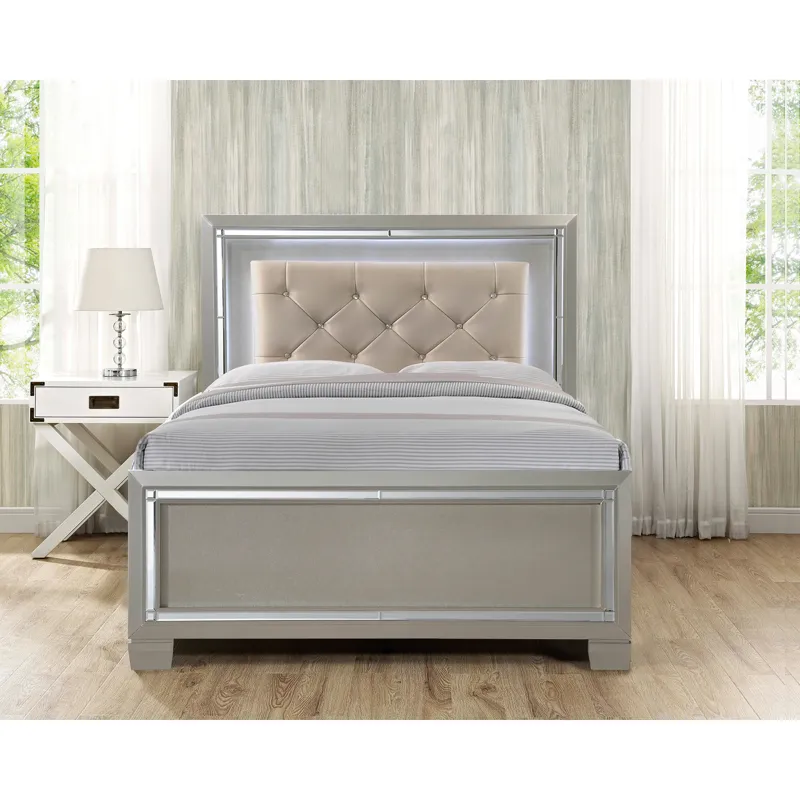 Platinum Youth Full Platform Bed