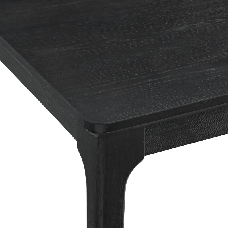 Garcia 5PC Counter Set with Table and 4 Chairs in Black