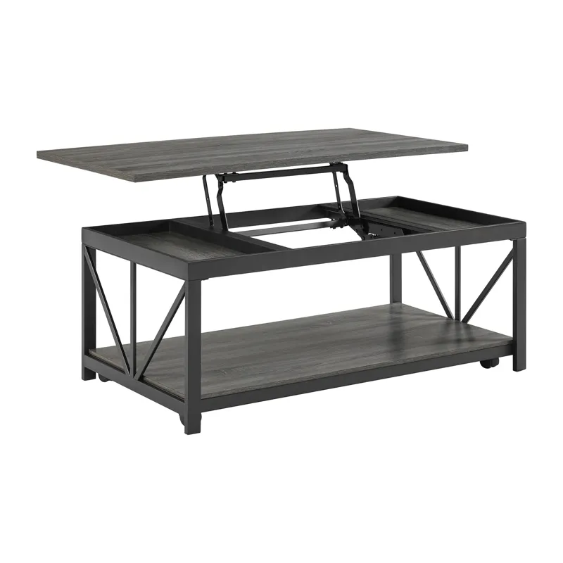 Gemma Lift Top Coffee Table in Grey