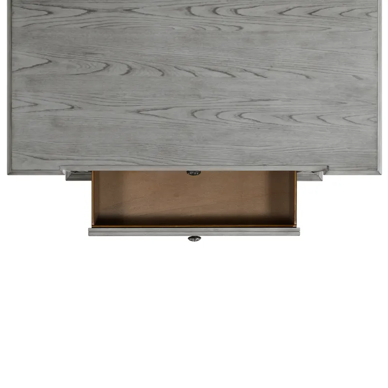 Glenmore 8-Drawer Dresser in Aged Grey