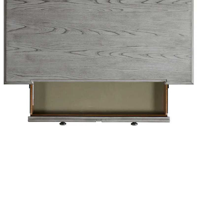 Glenmore 8-Drawer Dresser in Aged Grey