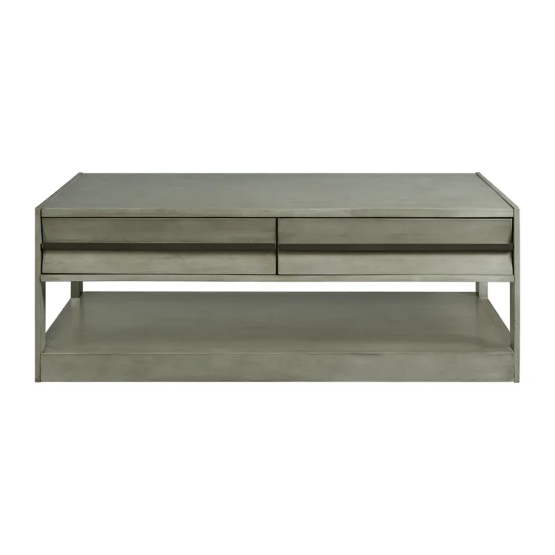 Gordon Rectangular Coffee Table in grey