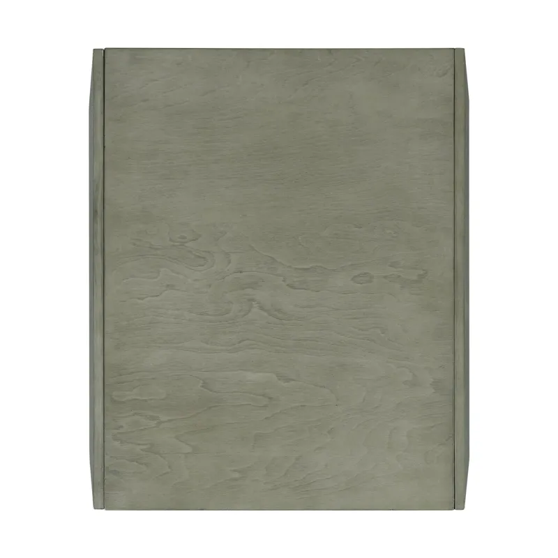 Gordon Rectangular End Table in grey