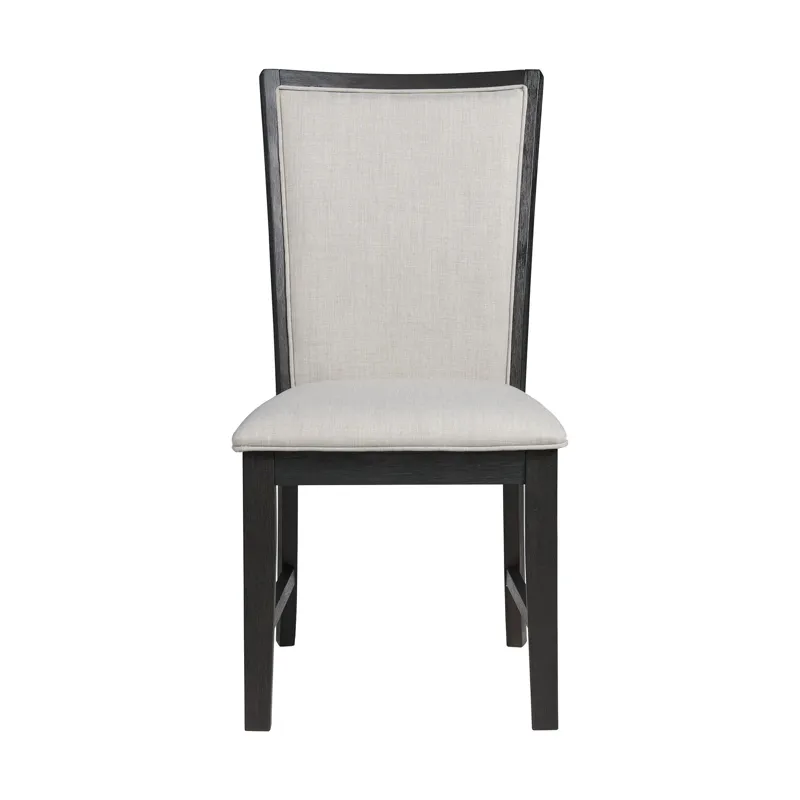 Grady Dining Slat Back Side Chair Black (2 Per Pack)