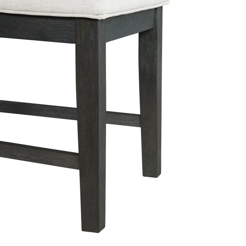 Grady Dining Slat Back Side Chair Black (2 Per Pack)