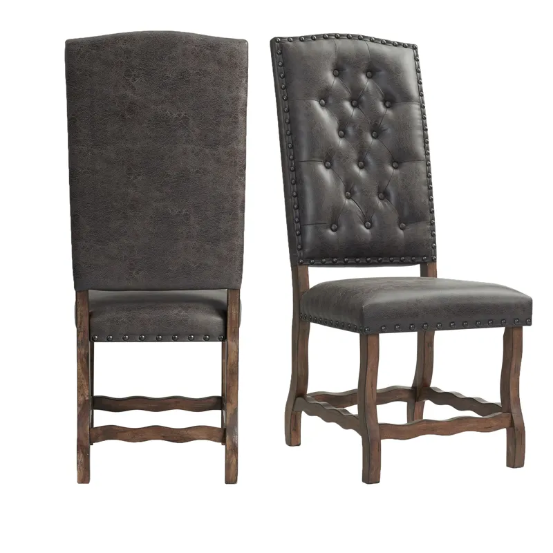 Gramercy Dining Curved Leg Side Chair (2pcs Per Carton)