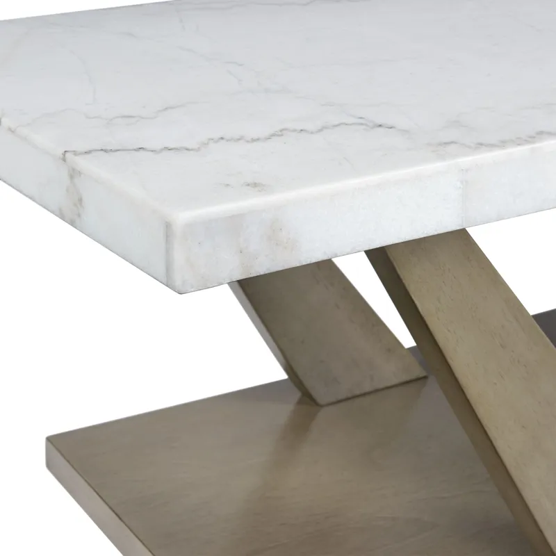 Greta Rectangular Coffee Table in grey