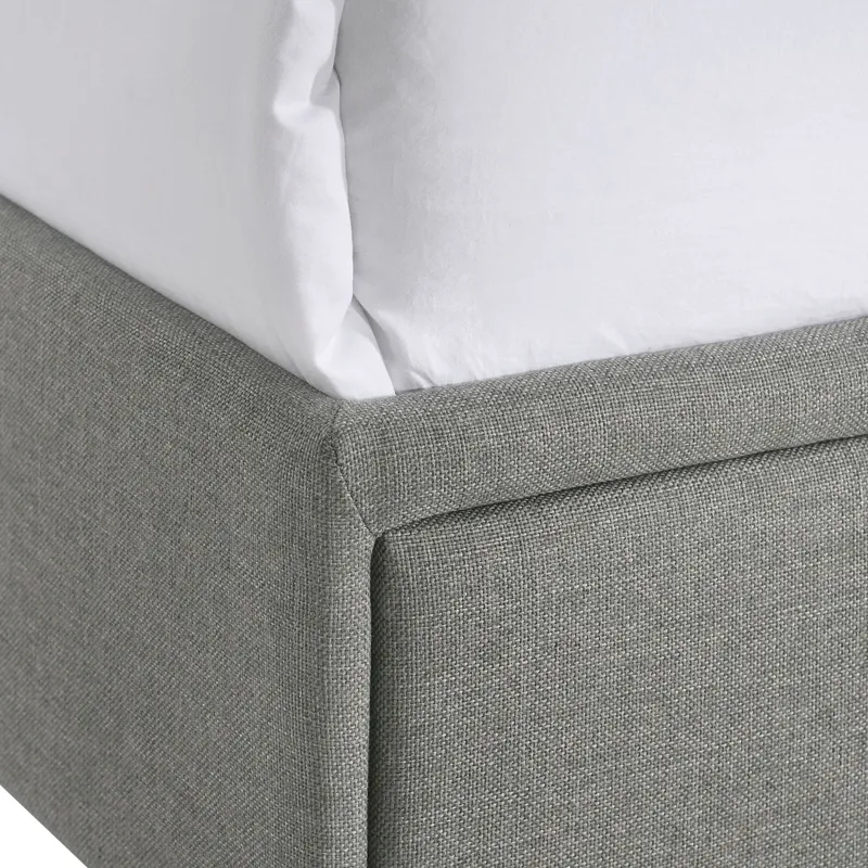 Hacienda Queen Storage Bed W/Tacoma Grey CM 003