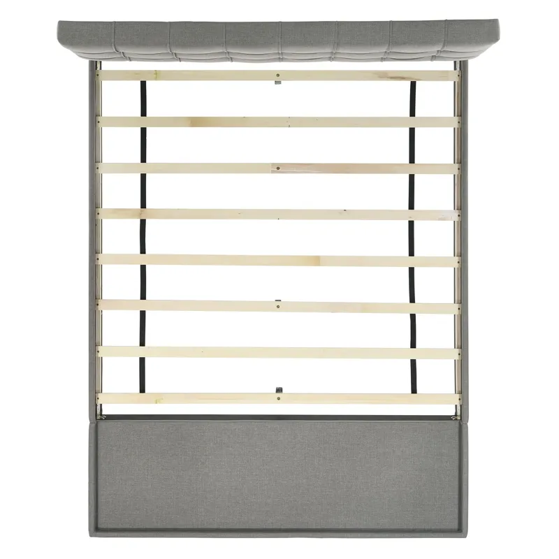 Hacienda Queen Storage Bed W/Tacoma Grey CM 003