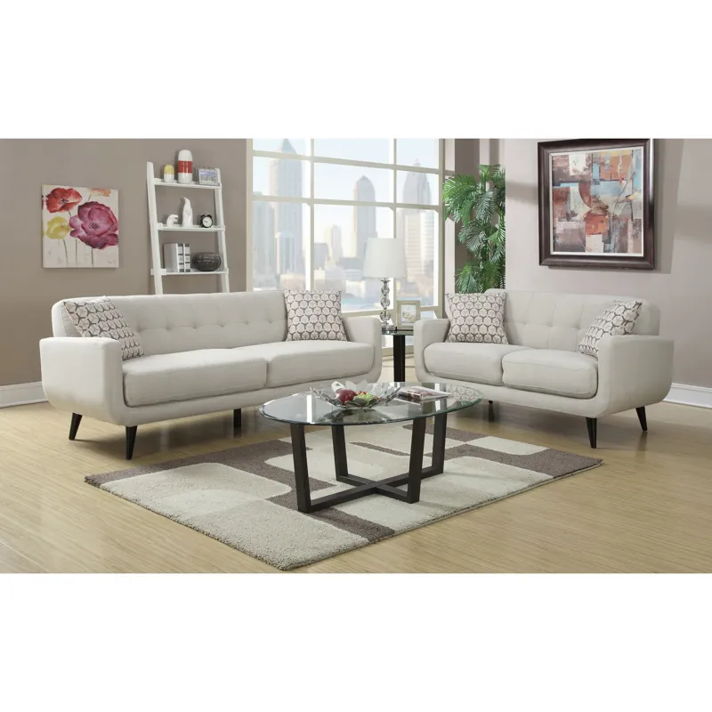 Hadley 4480 KD Sofa in Heirloom Taupe No Pillows