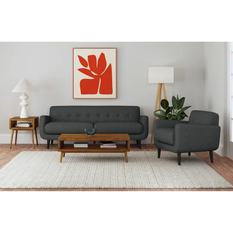Hadley II Sofa in Belfast Charcoal