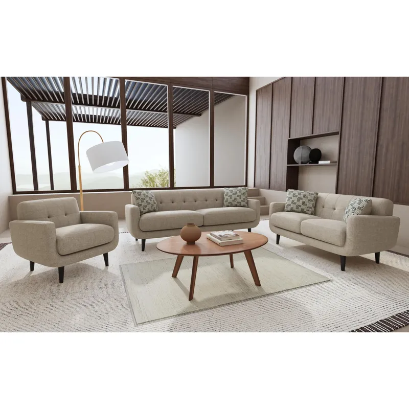 Hadley II Chair in Debussy Cappuccino