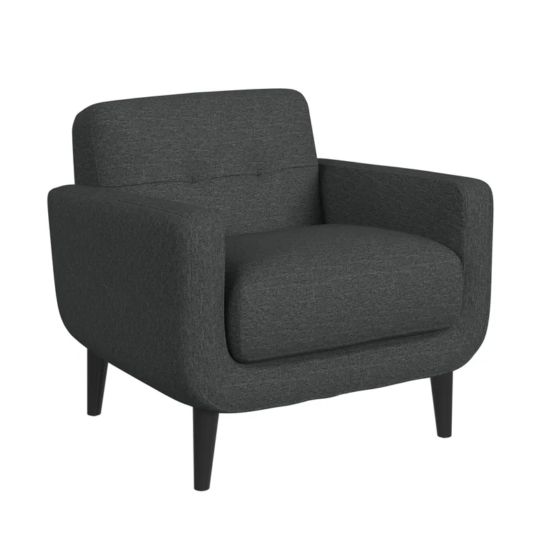 Hadley II Chair in Belfast Charcoal