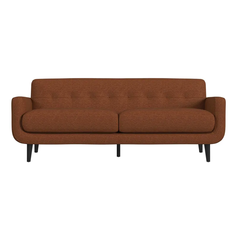Hadley II Sofa in Belfast China Orange