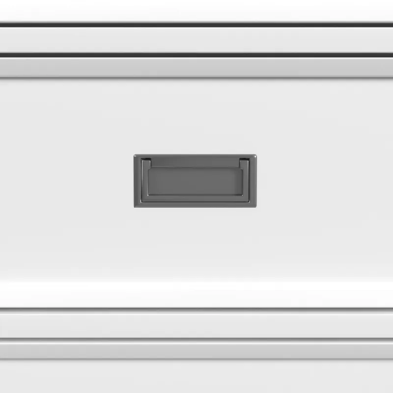 Hampton Kids 2-Drawer Nightstand with USB in White