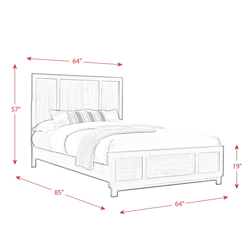 Harlington Queen Panel Bed