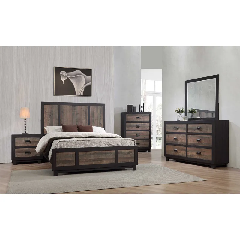 Harlington 6-Drawer Dresser w/ Mirror Set