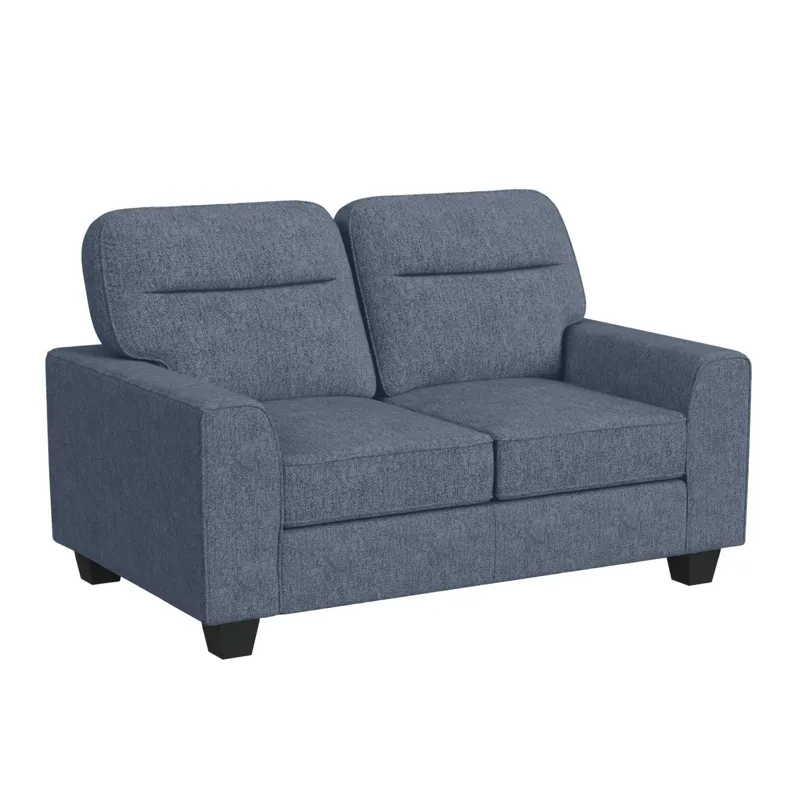 Hawker Loveseat in Marlin Blue