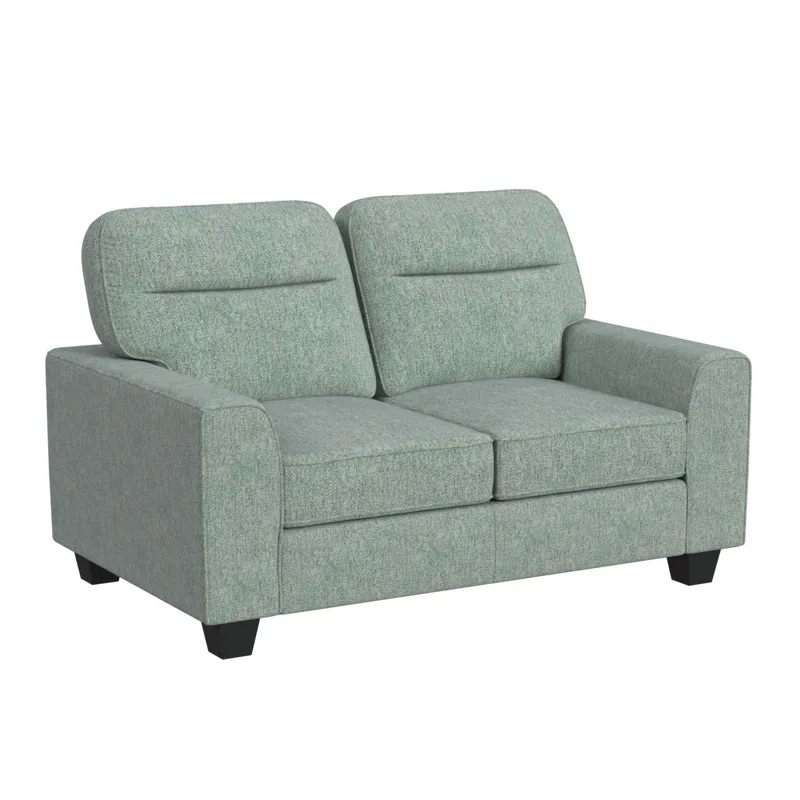 Hawker Loveseat in Marlin Seafoam