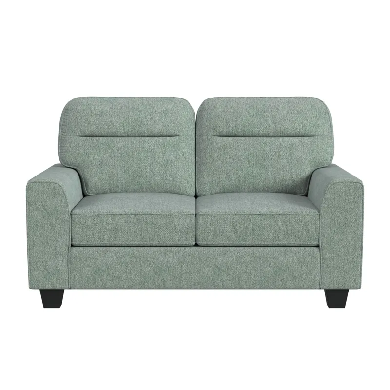 Hawker Loveseat in Marlin Seafoam