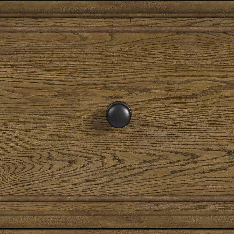 Heritage & Home Dresser and Mirror Sets in Oak Brown