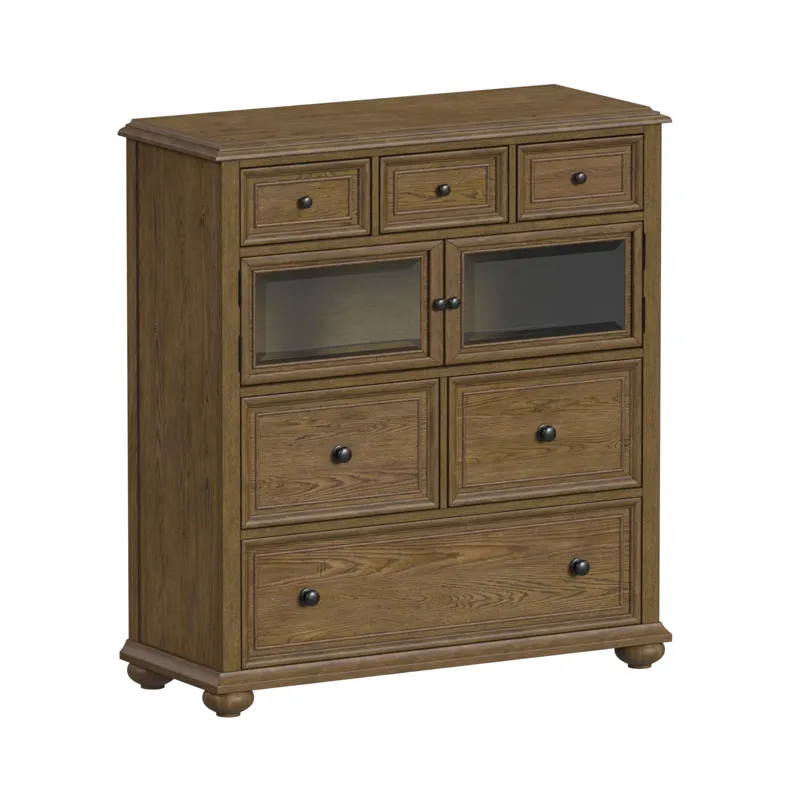 Heritage & Home Door Chest in Oak Brown