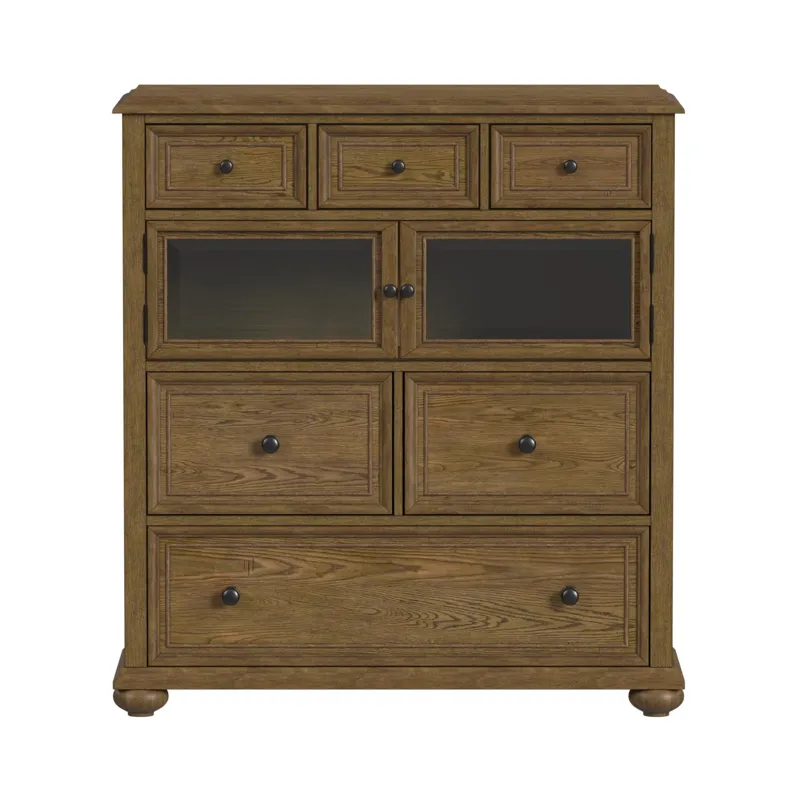 Heritage & Home Door Chest in Oak Brown