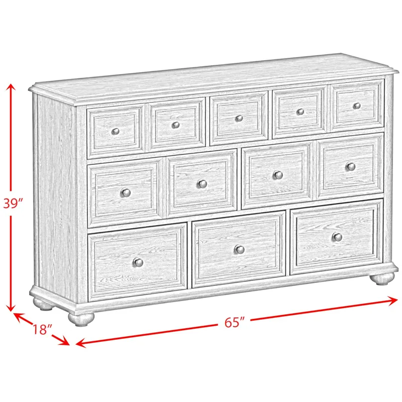 Heritage Dresser in Black