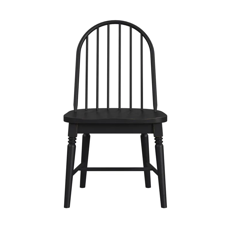 Heritage & Home Windsor Side Chair in Black