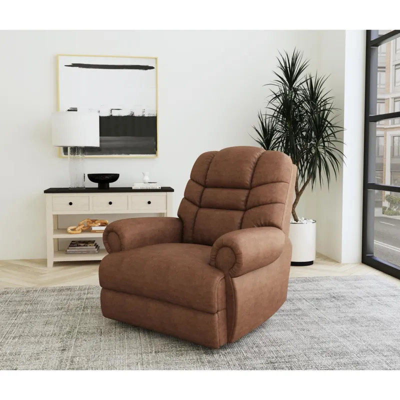 Hermes Power Lift Chair in Whiskers PU Brown