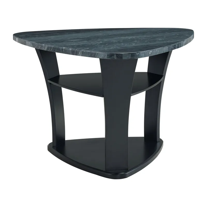 Hilson Grey Dining Table Top and Base